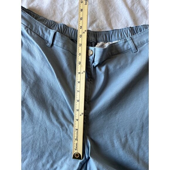J Jill Shorts Sz 24 Plus Size Blue  Elastic Waist Summer - Picture 4 of 6